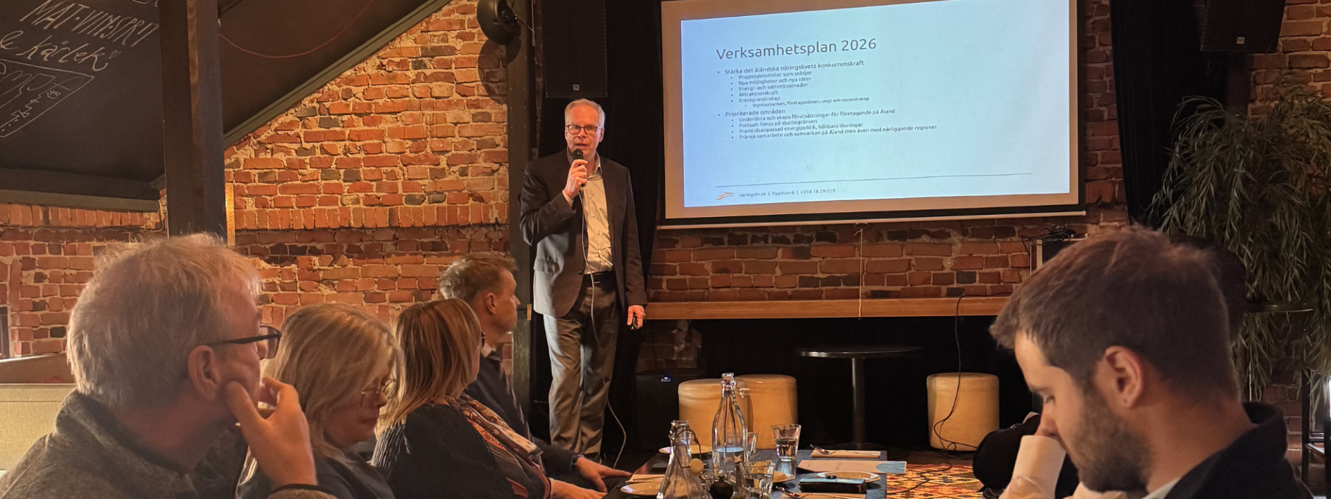 Tf VD Dan Westerholm höstmöte 2025