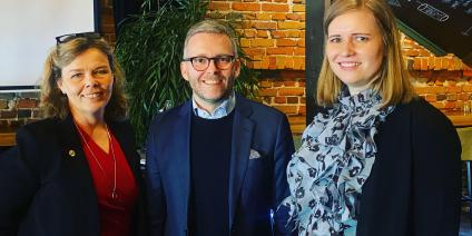 Johanna Boijer-Svahnström, Mats Löfström och Susanne Olofsson