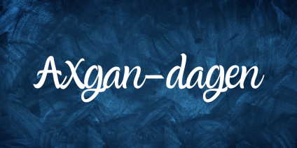 Axgan-dagen i stor text